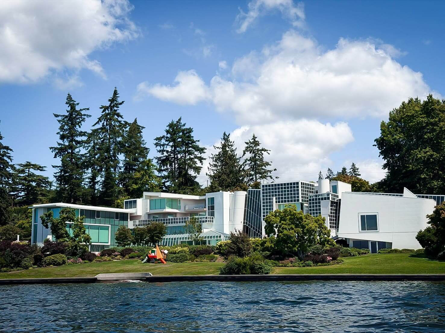 西雅圖包船賞華盛頓湖 Windows 2000 House 玻璃豪宅