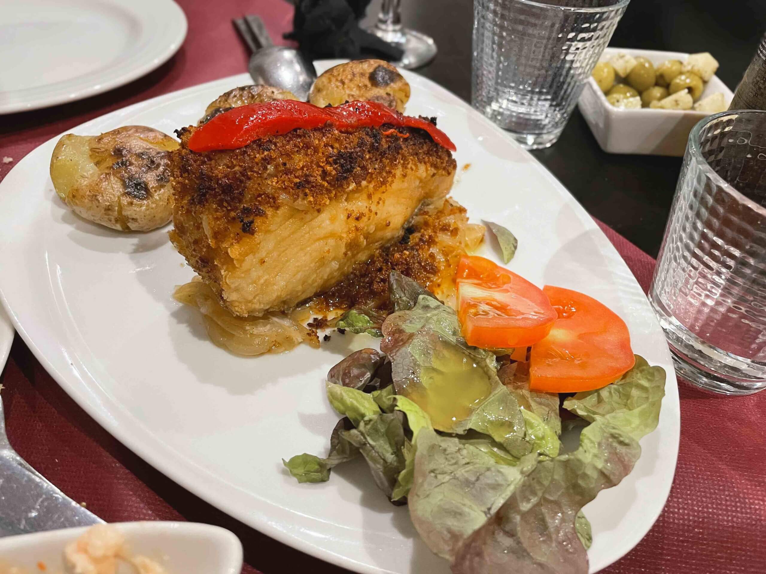 oporto restaurante barcelona鱈魚排