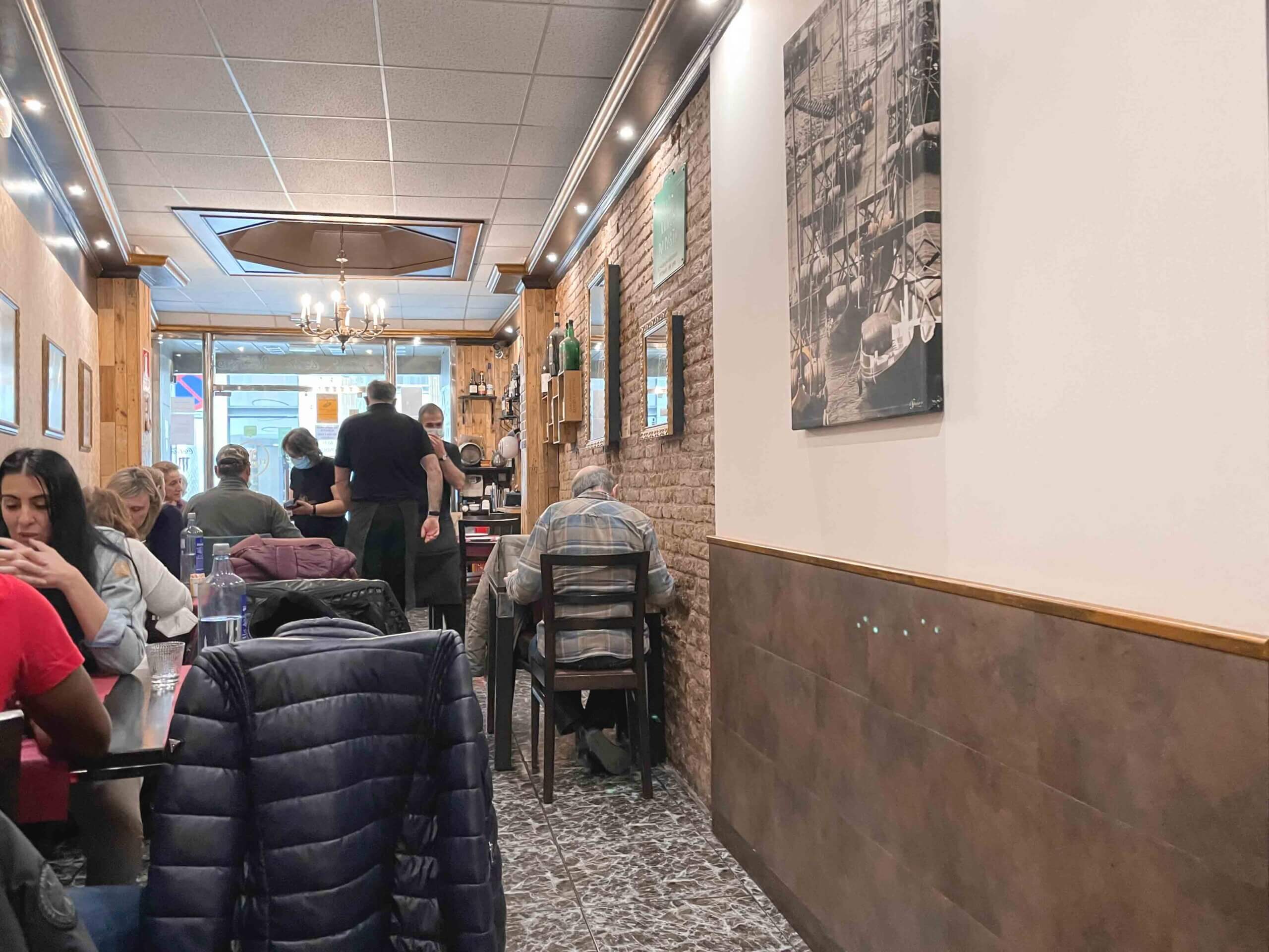 oporto restaurante barcelona餐廳內部